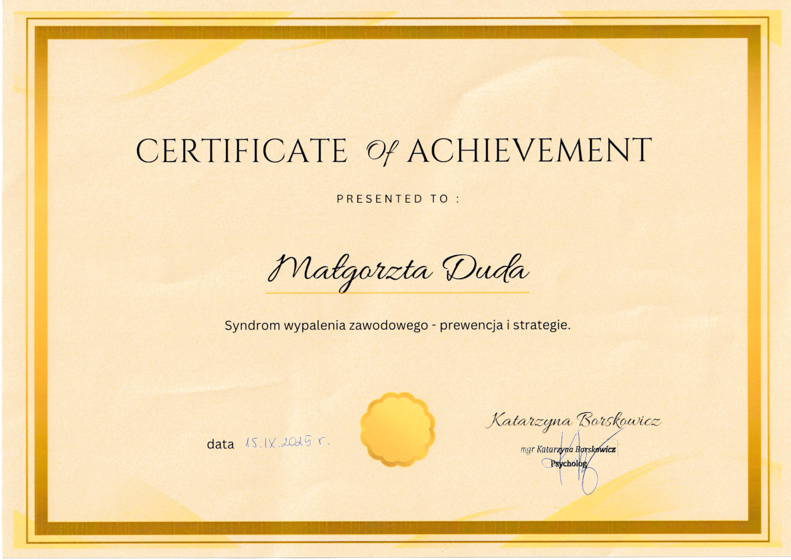 wypalenie_certyfikat